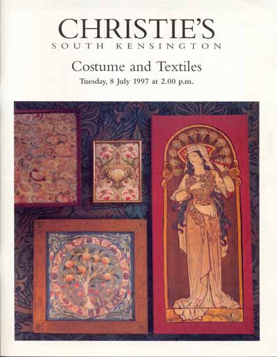 Christies`s Ausstellungskatalog " Costume and Textiles"